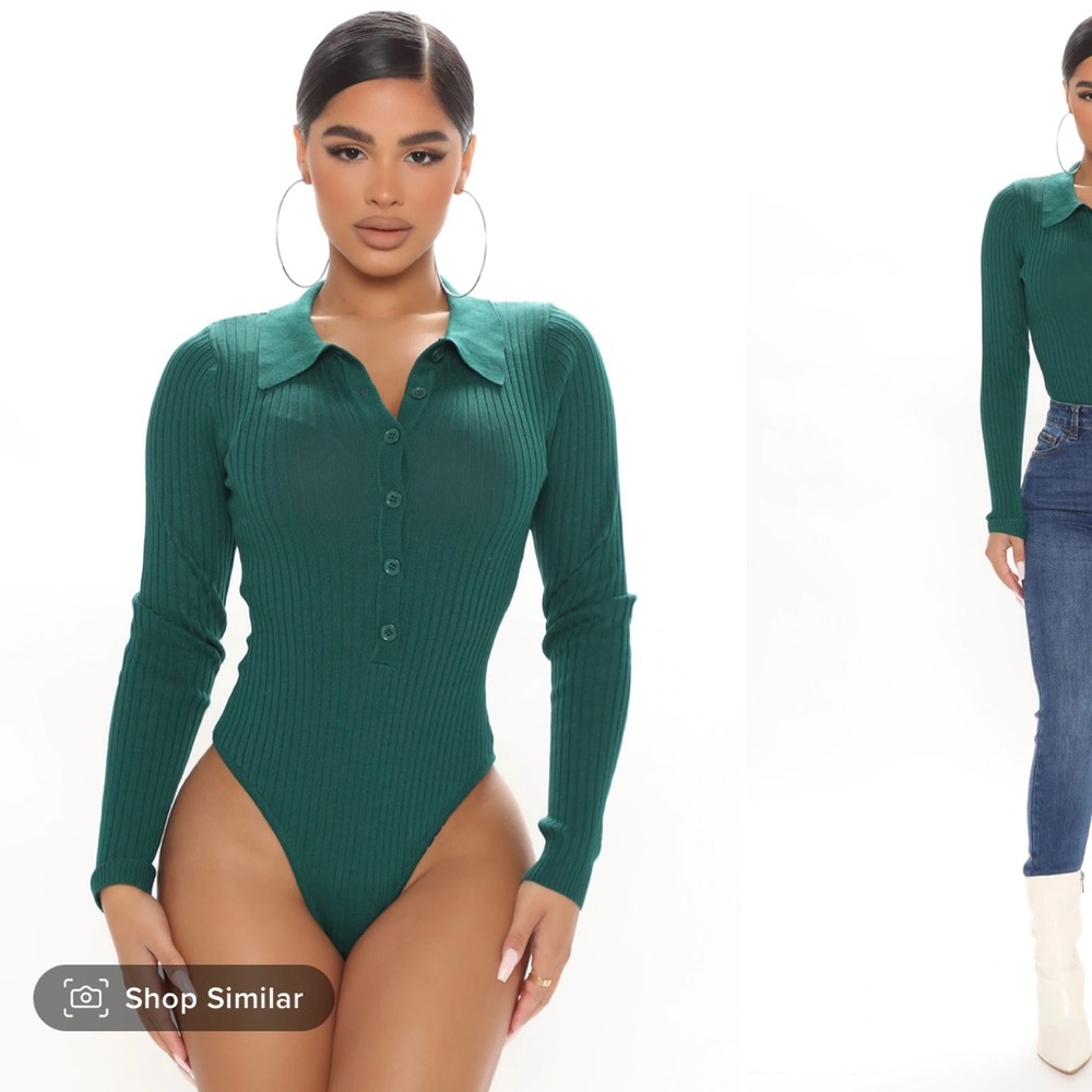 Fashion nova ribbed bodysuit